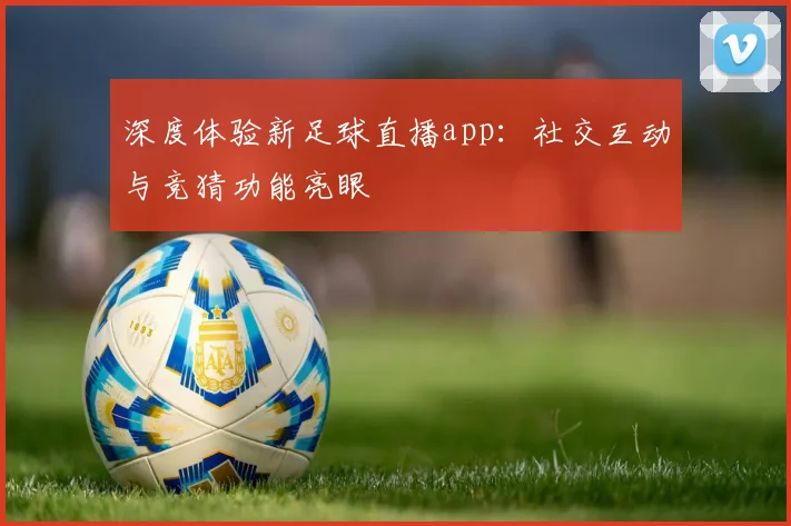 深度体验新足球直播app：社交互动与竞猜功能亮眼